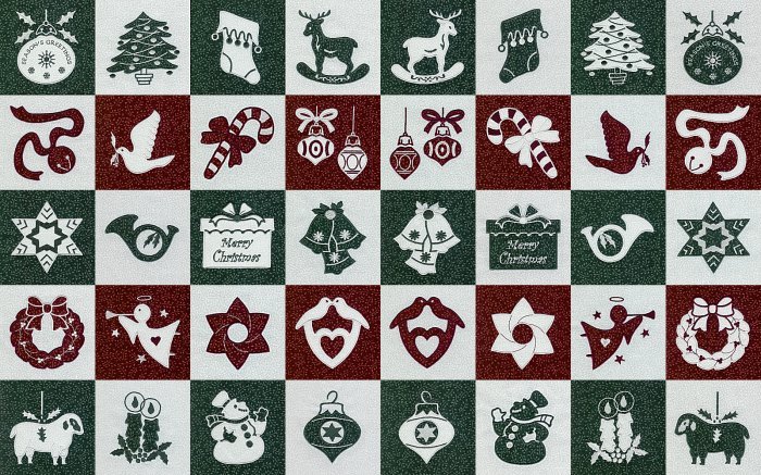  Christmas quilt patterns - applique machine embroidery designs